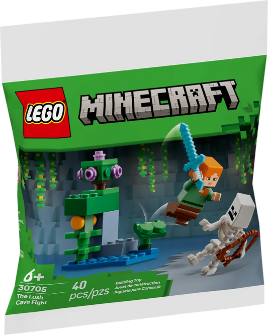 LEGO Minecraft 30705 The Lush Cave Fight Polybag