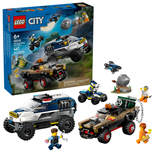 LEGO City 60449 Off-Road Police Car Chase